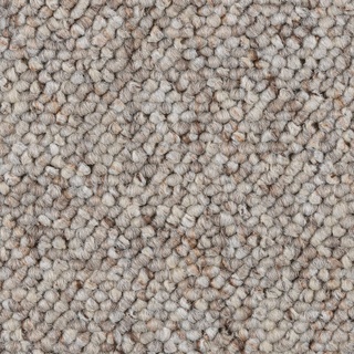 BODENMEISTER Teppichboden "Schlingenteppich Korfu" Teppiche Gr. B/L: 400 cm x 850 cm, 7,5 mm, 1 St., beige (beige weiß) Teppichboden