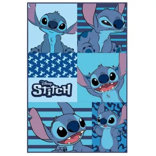 Disney Lilo & Stitch Kinderteppich 120 x 80 cm Blau