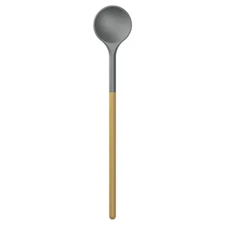 Rosti Optima Kochlöffel Kunststoff, Rührlöffel, Hitzebeständig bis zu 220°C, Spülmaschinenfest, aus Nylon, Länge 30 cm, Durchmesser Kopf 5,5 cm, Curry