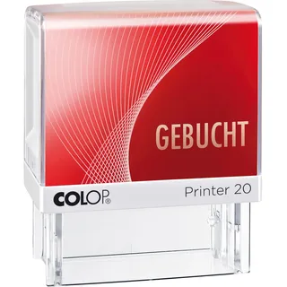 Colop Textstempel 38 x 14 mm Rot