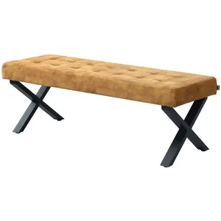 B&D home Sitzbank Dolce Gelb 140 x 48 x 48 cm