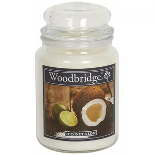 woodbridge Coconut & Lime Duftkerze 565 g weiß