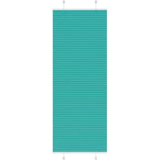 Plissee Petrolgrün 80x200 Cm Stoffbreite 79,4 Cm Polyester