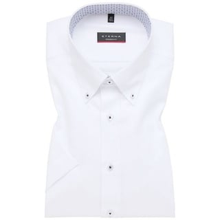 Eterna Kurzarmhemd - Oxford-Hemd - Modern Fit - Businesshemd weiß 42