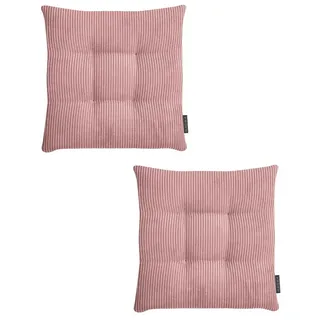 Magma Heimtex Inga Stuhlkissen 35 x 35 cm Rosa
