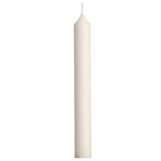 Jaspers Kerzen Opferkerzen Elfenbein ohne Loch 180 x Ø 19 mm, 25 Stück
