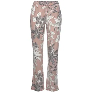 LASCANA Schlafhose floral altrosa 36/38