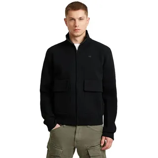 G-star Tech Vollreißverschluss Pullover - Dark Black - M