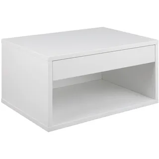 VCM Nachtschrank Cholet 50 x 24,3 x 35 cm Weiß