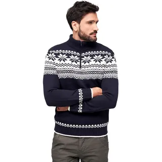 Brandit Textil Brandit Troyer Norweger Strickpullover navy, Größe M