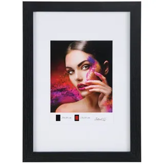 Ideal Trend Bilderrahmen Holz Lifestyle schwarz 40x60 cm Collage