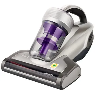 Jimmy Matratzenreinigungsgerät JV35 Milbenstaubsauger, 700,00 W, UV-C Licht, Hausstaubmilbensensor, Doppelter Zyklon grau