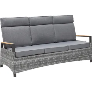 LC Garden Keramo 3er Sofa grau