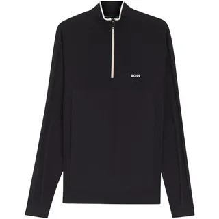 HUGO BOSS Pullover GOC Hydro Quater-Zip, dunkelblau