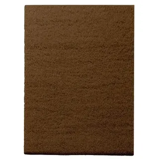 Hochflorteppich Barcelona  (Dunkelbraun, 200 x 66 cm, 100 % Polypropylen)