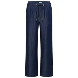Cecil Neele Wide Leg Hose Blau XS