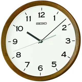 Seiko QXA853B Wanduhr Classic Eiche Braun