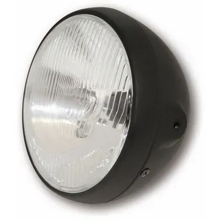 highsider smart H4 Hauptscheinwerfer 190mm British-Style schwarz, E-zugelassen