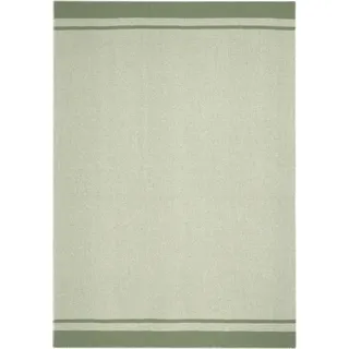 Wolldecke BIEDERLACK "Arezzo Stripe" Wohndecken Gr. B/L: 150 cm x 200 cm, grün Wolldecken mit recycelter Wolle