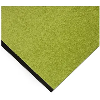 Floordirekt Fußmatte Schmutzfangmatte Monochrom Zuschnitt, Viele Farben & Größen, Höhe: 7 mm grün 200 cm x 150 cm x 7 mm