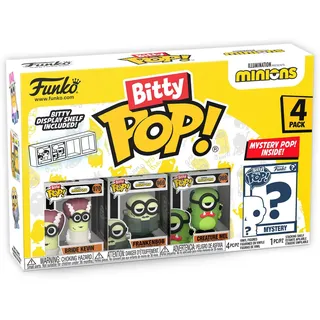 Funko Minions Bitty Pop! Figuren 2,5 cm (4er Set)