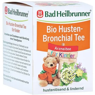 Bad Heilbrunner Naturheilmittel GmbH & Co. KG Bad Heilbrunner Bio Kinder Husten-Bronchial Tee 8x1.5 g