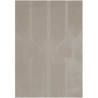 None Sign Webteppich 120 x 170 cm Beige