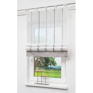 Lysel Raffrollo Tavira 100 x 140 cm beige/braun