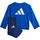 Trainingsanzug Royal Blau/Weiß 80