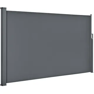Juskys Seitenmarkise Dubai 180 x 300 cm Anthrazit