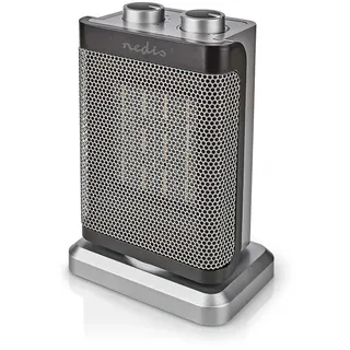 Nedis Keramik-PTC-Heizlüfter 1000/1500 W Grau