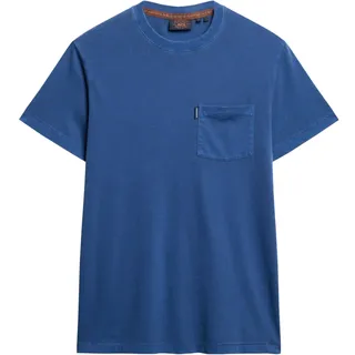 Superdry Herren Gewaschenes Essential T-Shirt mit Tasche - XXL