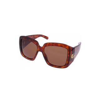Gucci Sonnenbrille - GG1402S - Gr. unisize - in Braun - für Damen