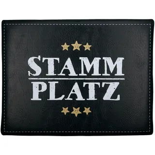 Gilde Sitzpolster Stammplatz 44 x 34 cm Schwarz