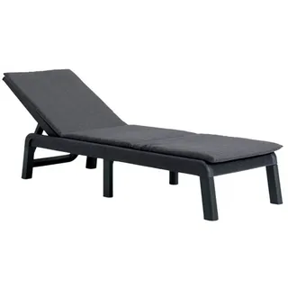 KETER Mallorca Sonnenliege 187,5 x 58 x 29 cm Grau