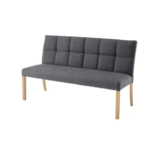 Sofa.de Polsterbank Dakota grau 150 x 89 x 64 cm