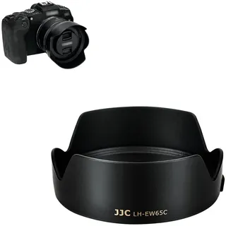 JJC EW-65C Gegenlichtblende Streulichtblende für Canon RF 16 mm F2.8 STM Objektiv, wendbare Gegenlichtblende – reduziert Streulicht – verhindert Reflexion – schützt das Objektiv
