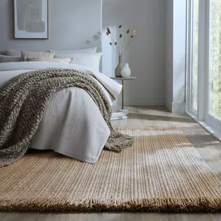 KADIMA DESIGN BOYNE Wollteppich 160 x 230 cm Beige