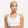 Swoosh Medium Support Padded Sport-BH Damen 100 white/stone mauve/black XXL