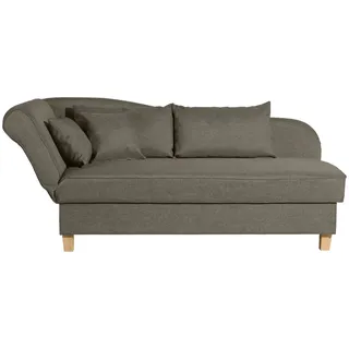 Max Winzer Recamiere Flachgewebe 1-Sitzer Beige