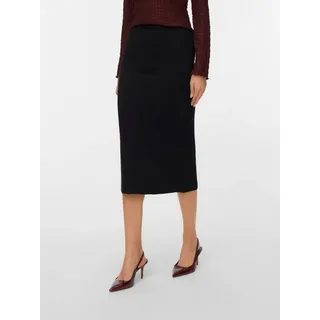 Vero Moda Strickrock VMSABA FULLNEEDL NW 7/8 LNGHT SKIRT NOOS schwarz S (36)