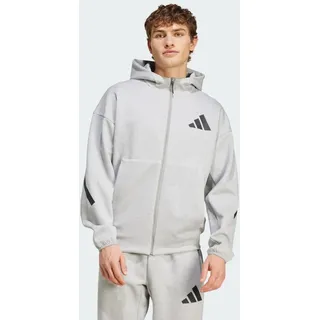 Adidas New Z.N.E. Reißverschlusspullover Medium Grey Heather M