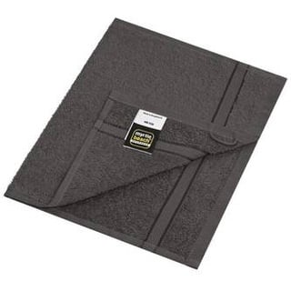 Guest Towel Gästehandtuch im dezenten Design grau, Gr. 30 x 50 cm