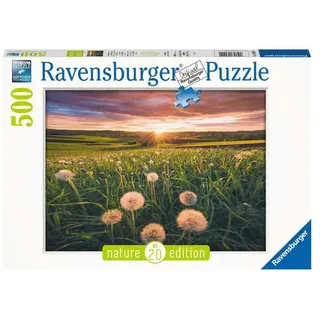 Ravensburger Puzzle - Pusteblumen im Sonnenuntergang - Nature Edition 500 Teile