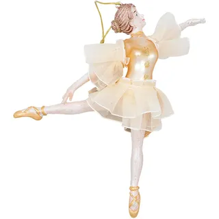 GreenGate Anhänger Glas Ballerina Gold 16cm