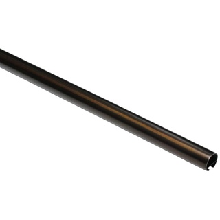 GARDINIA Gardinenstange mit Innenlauf I Ø 20 mm Bronze 120 cm