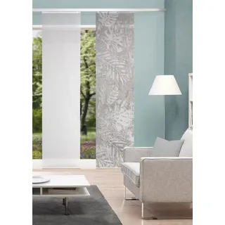 Vision S Schiebegardine Vision S Schiebevorhang Bambusoptik Digitaldruck Marga 260x60 cm Taup (1 St), Kunstfaser, 1x Schiebewand inkl. Paneelwagen und Klemmleiste Taupe braun