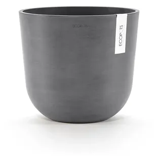 Ecopots Oslo Ø 25 x 21,8 cm Grau