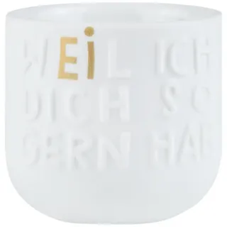 räder Eierbecher Weil Ich Dich So Gern Hab Weiß