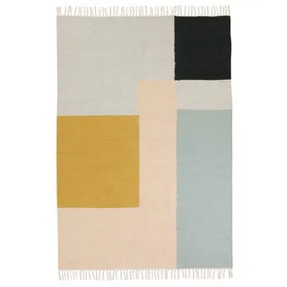 Ferm Living - Kelim Rug Squares, Quadrate, 160 x 250 cm